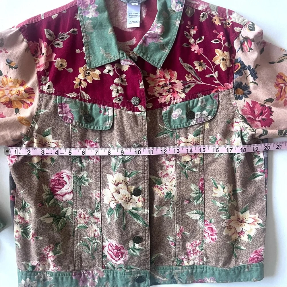 Floral Women's Jacket - Picture 5 of 8